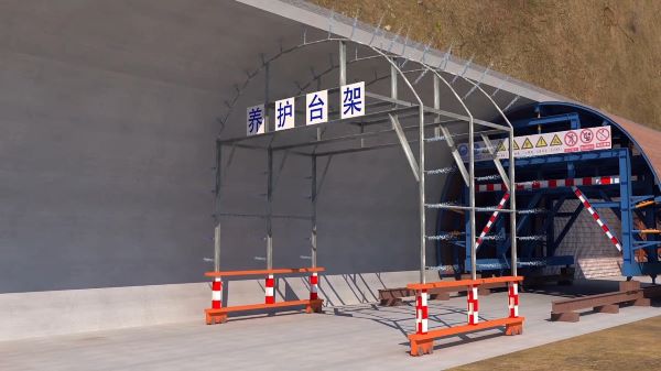河北区隧道施工动画制作公司 - 隧道施工工艺和施工方法 - 隧道施工汇报动画视频 - bim 工程施工动画